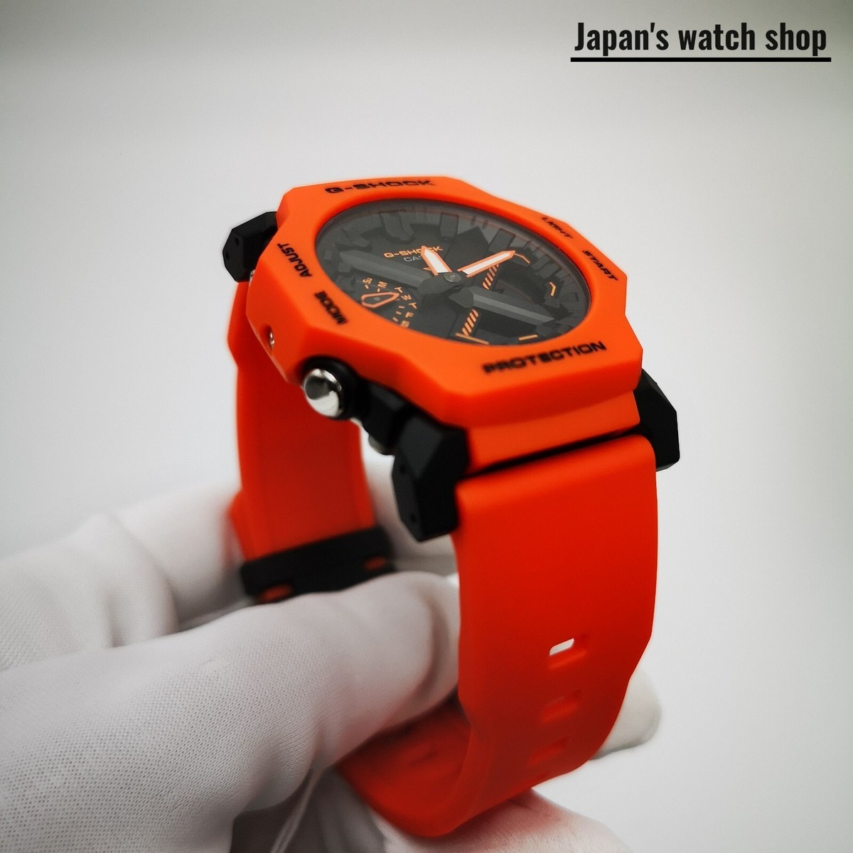 CASIO G-SHOCK GA-2300FL-4AJF Black Minimal Quartz Men