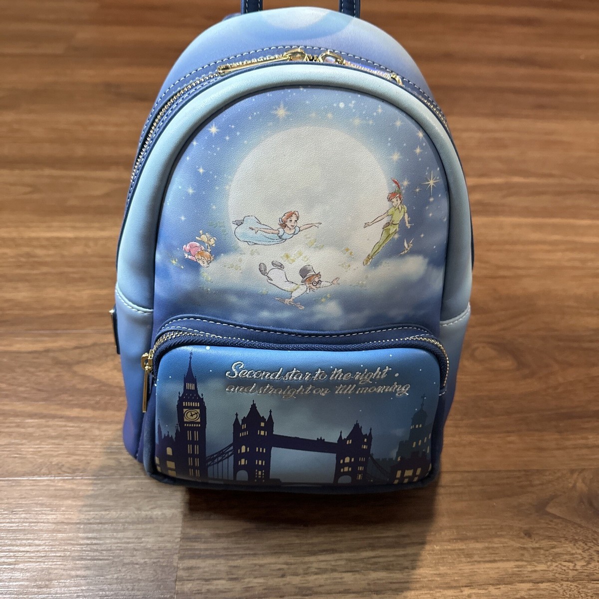 Loungefly Disney Peter Pan Second Star Glow in the Dark Mini