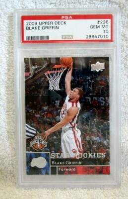 Blake Griffin RC 2009-2010 Upper Deck Rookie Card#226 GEM PSA10!Cippers RC F-VE2