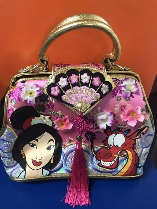 Irregular Choice Disney Mulan Handbag Shoulder Bag Let Dreams Blossom Used