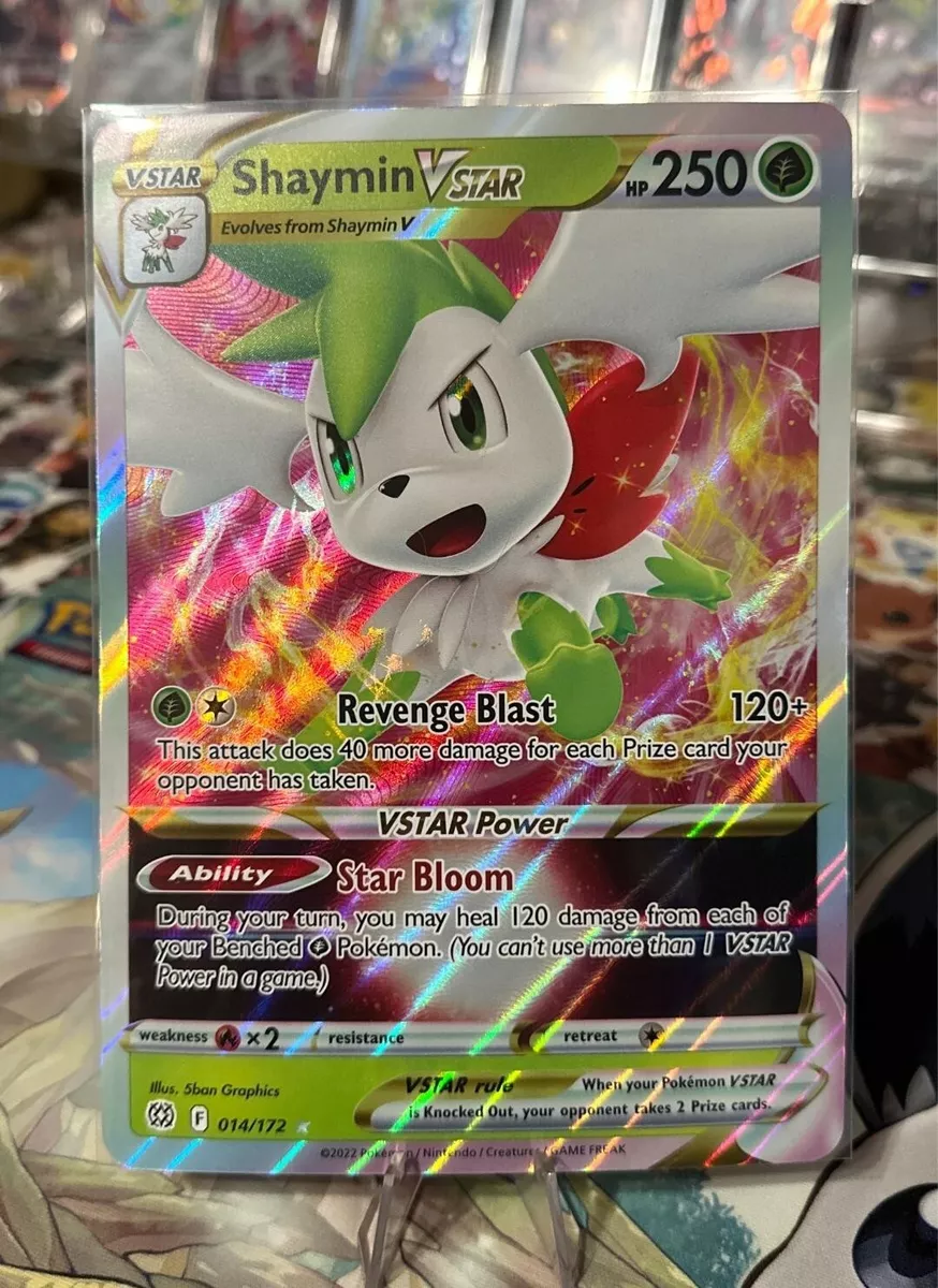 The Cards Of Pokémon TCG: Brilliant Stars Part 1: Shaymin V & VSTAR