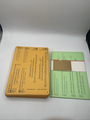 c1950 American Type Founders Specimen Card / Font Card Typography ~150 Cards 