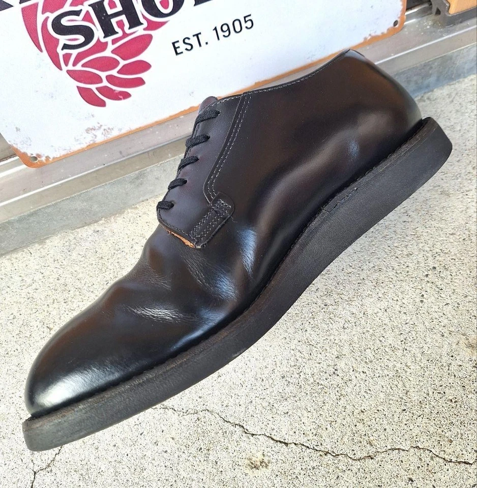 Red Wing Herren US10 D Postman Oxford Arbeitsschuhe 101 schwarz Leder... - Bild 4 von 4