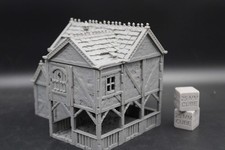 Tabletop Terrain Plaster Cob House 7of19 Town City Dnd RPG wargame skirmish 28-3