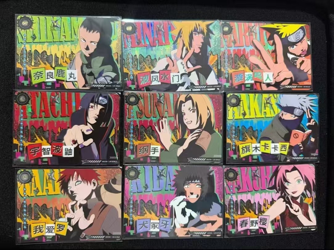 Kayou Naruto NRZ08 UR Complete 10 Card Set Bundle Anime TCG CCG NM