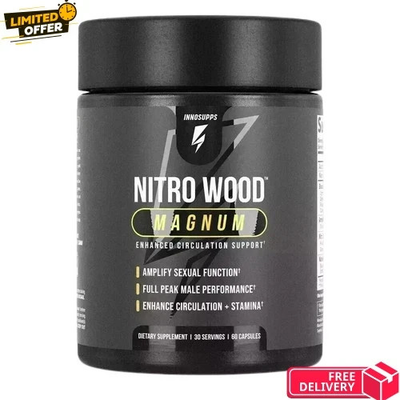 #ad Nitro Wood MAGNUM InnoSupps #Enhance Male Sexual Stamina Performance 60 CAP $26.50