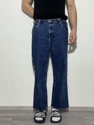 Tommy Hilfiger Jeans Hose Jeanshose Blau Cargo W31L28 Gr XL Daisy Low Rise Baggy
