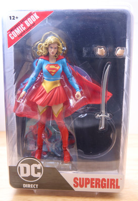 Mcfarlane DC Page Punchers Supergirl Woman of Tomorrow Figure BOX NOT MINT