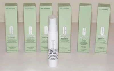 6 Clinique Even Better Radical Dark Spot Corrector + Interrupter 0.34 Oz 10 mL