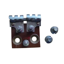 6V Ignition Coil Resistor Block Assembly with Large Screws Fits Ford 2N 9N