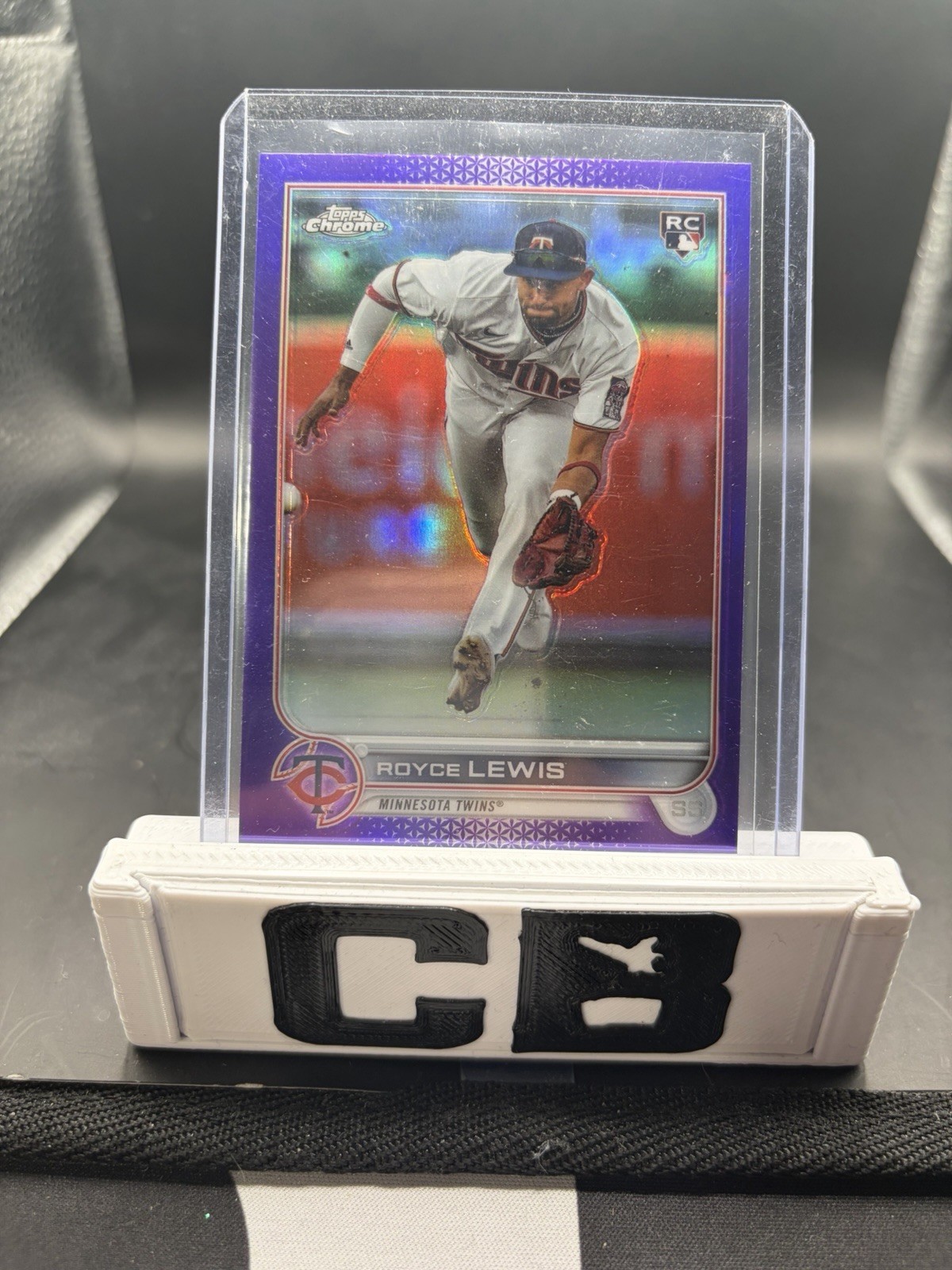 2022 Topps Chrome Update Series - Royce Lewis #USC143 Purple Refractor (RC)
