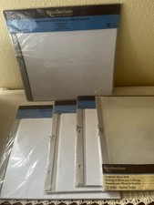 Recollections 12" x 12" Universal Scrapbook Refill Pages 10 Pack x FIVE Top Loa