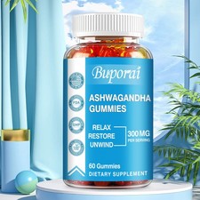 Ashwagandha Gummies - Sleep Support, Reduces Anxiety and Stress, Calm  Relaxed
