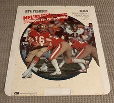 NFL Yearbook 1981 CED SUPER BOWL