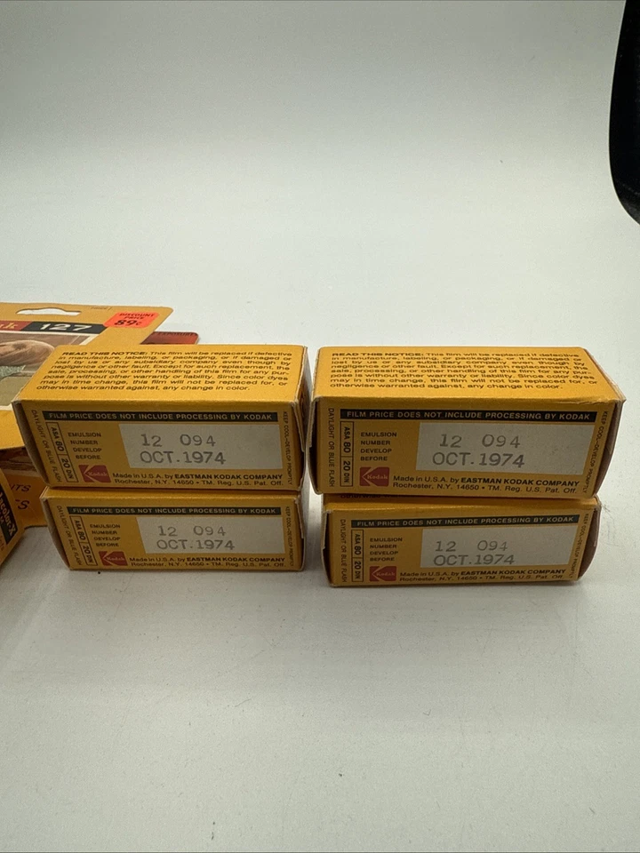 6 Kodak Kodacolor X CX 127 Film Sealed Vintage 72-75 Expired Photography Color - Image 3 of 4