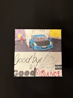 Goodbye And Good Riddance Album Cover Art  Canvas 8in x 8in