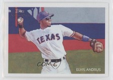 2010 Topps National Chicle Elvis Andrus by Jeff Zachowski #130 0j5