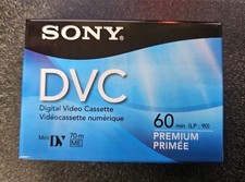 Sony DVM-60PRR 60-Minute Premium Mini DV Cassette Camcorder Media HD Video