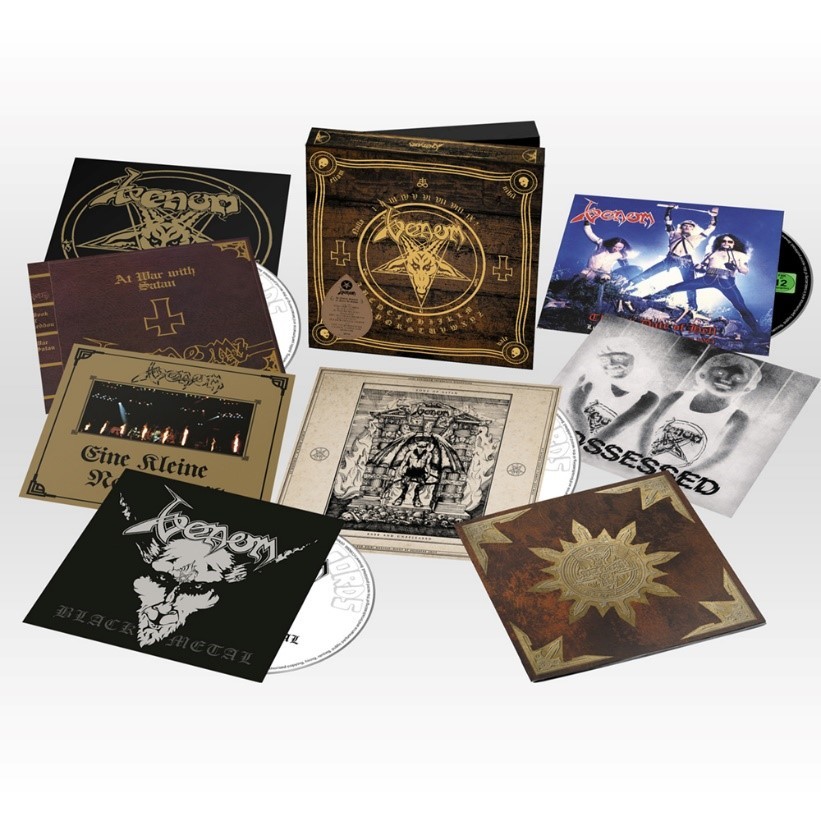 Venom In Nomine Satanas 6CD/DVD Box Set NEW SEALED