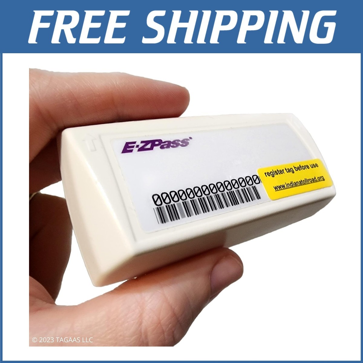 Class 2 Vehicle E-ZPass Transponder Set - Indiana Toll Road