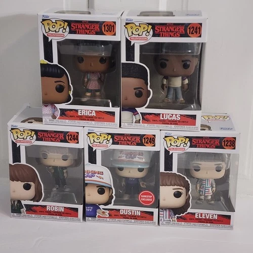 Funko Pop! Television Netflix Stranger Things Lot Of 5 Vinyl Figures