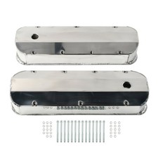 Fabricated Aluminum Valve Covers Center Bolt For 1966-2000 Chevy Bbc 396 427 454 Fabricated Aluminum Valve Covers Center Bolt For 1966-2000 Chevy Bbc 396 427 454
