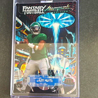 Wild Card Fantasy Football Atompunk 2026 Jalen Hurts FFPMB02-JH 1/1