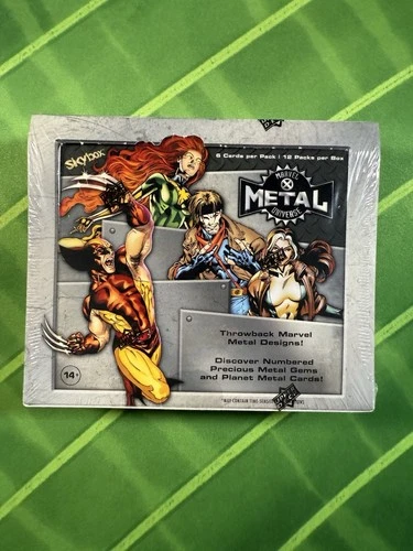 2020 Upper Deck Marvel X-Men Metal Universe Trading Cards Sealed Hobby Box