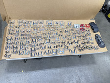 635621. Lot Of 130 Oem Honda Logo Emblems 635621. Lot Of 130 Oem Honda Logo Emblems