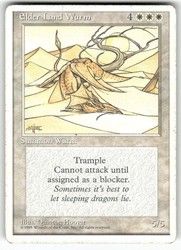 Elder Land Wurm 24/379 Fourth Edition Rare