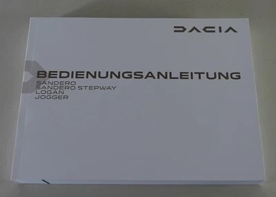 Betriebsanleitung / Handbuch Dacia Logan / Jogger / Sandero + Stepway von 2021 - Bild 1 von 2