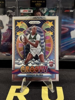 2025 Panini Prizm WNBA Dominique Malonga Groovy #8 (RC) | eBay