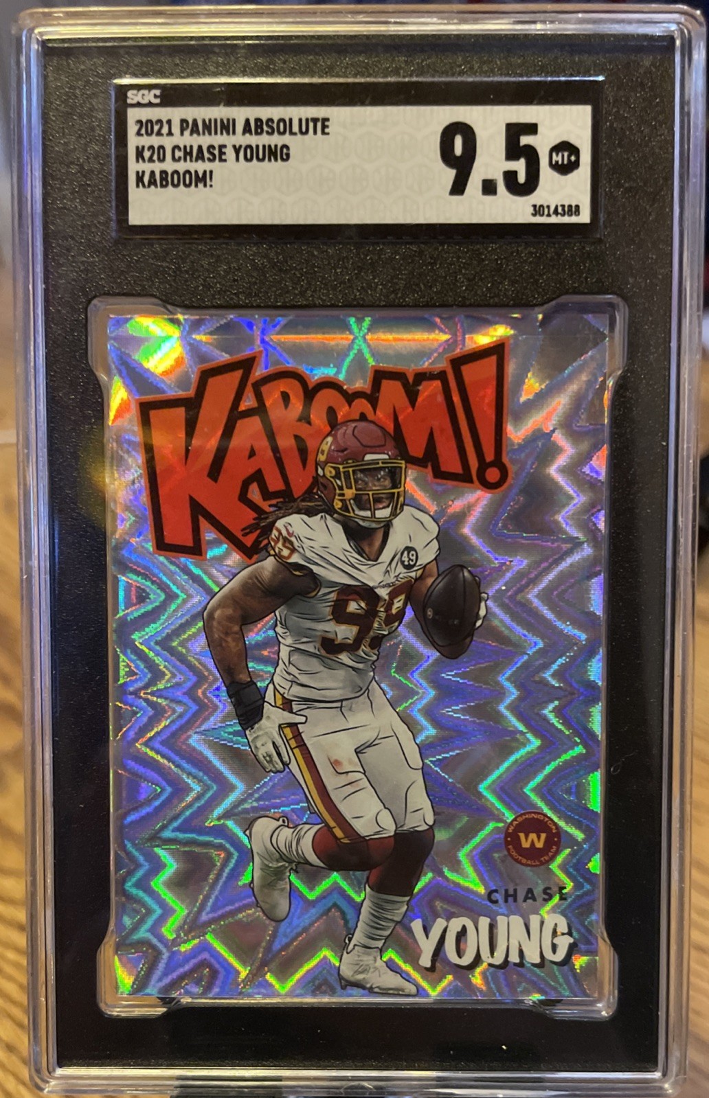 2021 Panini Absolute - Kaboom! Chase Young #K20