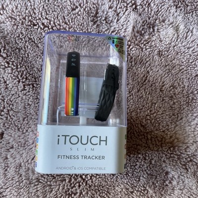 iTouch Slim Fitness Tracker Watch Compatible Android iOS Compatible