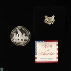 0.999 Fine Silver 1 tr oz - The Spirit of America 9-11 Tribute Proof Round