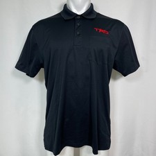Trd Toyota Racing Development Mobil 1 Sport-tek Black Polo Shirt Mens Large
