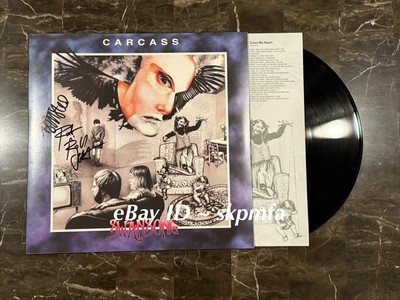 CARCASS ~ Signed Vinyl Album ~ Swansong ~ 💯 Official Merch 🔥 | eBay