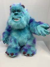 Rare Disney Pixar Monsters Inc. Talking Sully Large Stuffed Animal Thinkway Toy