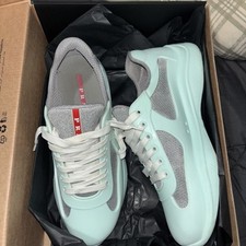 teal PRADA Men's shoes size eu 42/ us 9