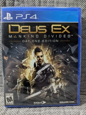 Deus Ex: Mankind Divided Day One Edition Sony PlayStation 4, 2016 New Sealed