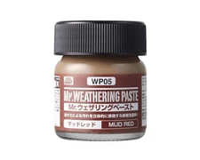 GSI Creos Mr. Hobby WP05 Mr. Hobby Weathering Paste Mud Red GUZWP05