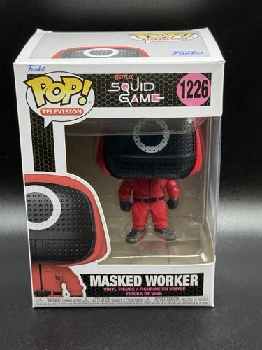 Funko Pop! Television: Netflix Squid Game - Masked Worker #1226 Vinyl Figure A3