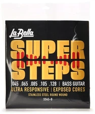 La Bella SS45-B Super Steps Standard Bass Strings - 5-string