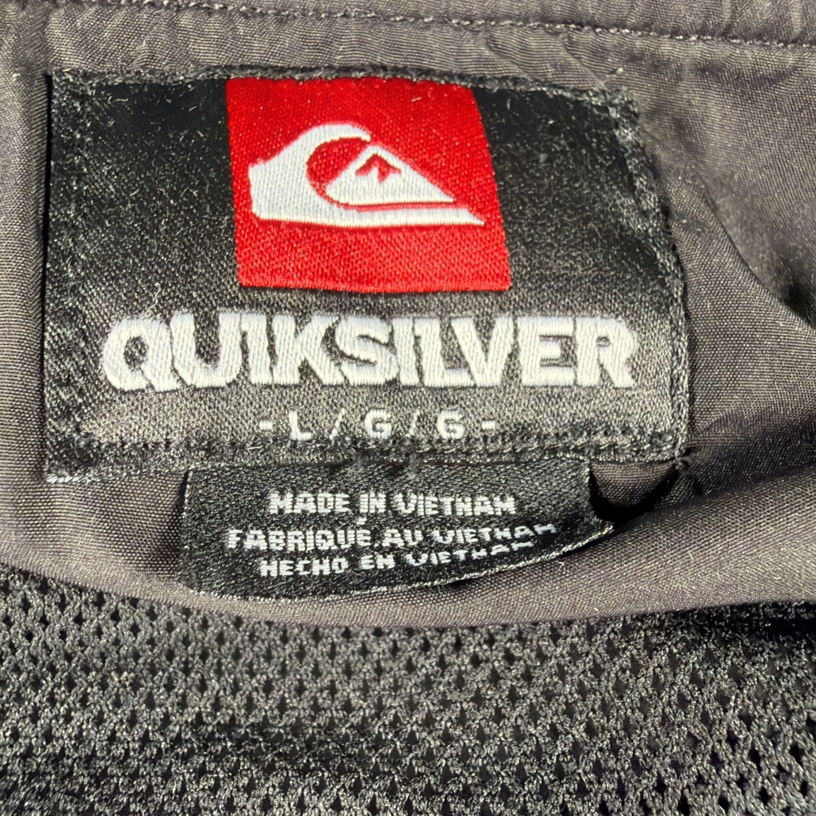 Vintage Y2k Quicksilver Everyday Full Zip Hooded Windbreaker-Men's L *Read Disc* - product detail image 14