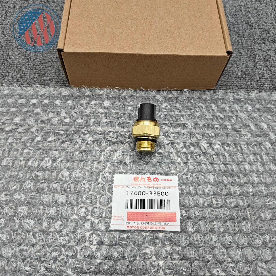 Radiator Coolant Fan Thermo Switch for Suzuki 17680-33E00 Foto 3 de 4
