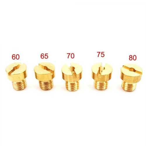 Carburetor Jet Thread Replacement #60 65 70 75 80 50cc/60cc/80cc 5pcs ...