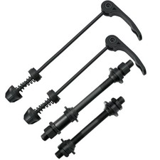 Bike Quick Release Skewer Set Front Rear Wheel Axles Steel Road MTB BMX
