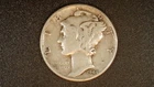 1944 P Mercury Dime 10c - 90% Silver US Dime FREE SHIPPING and TRACKING 001
