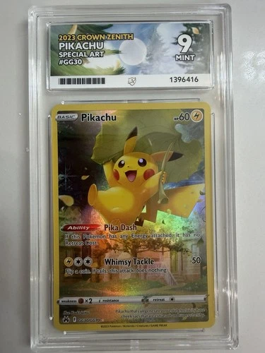Pikachu GG30/GG70 Zenith ACE MINT 9