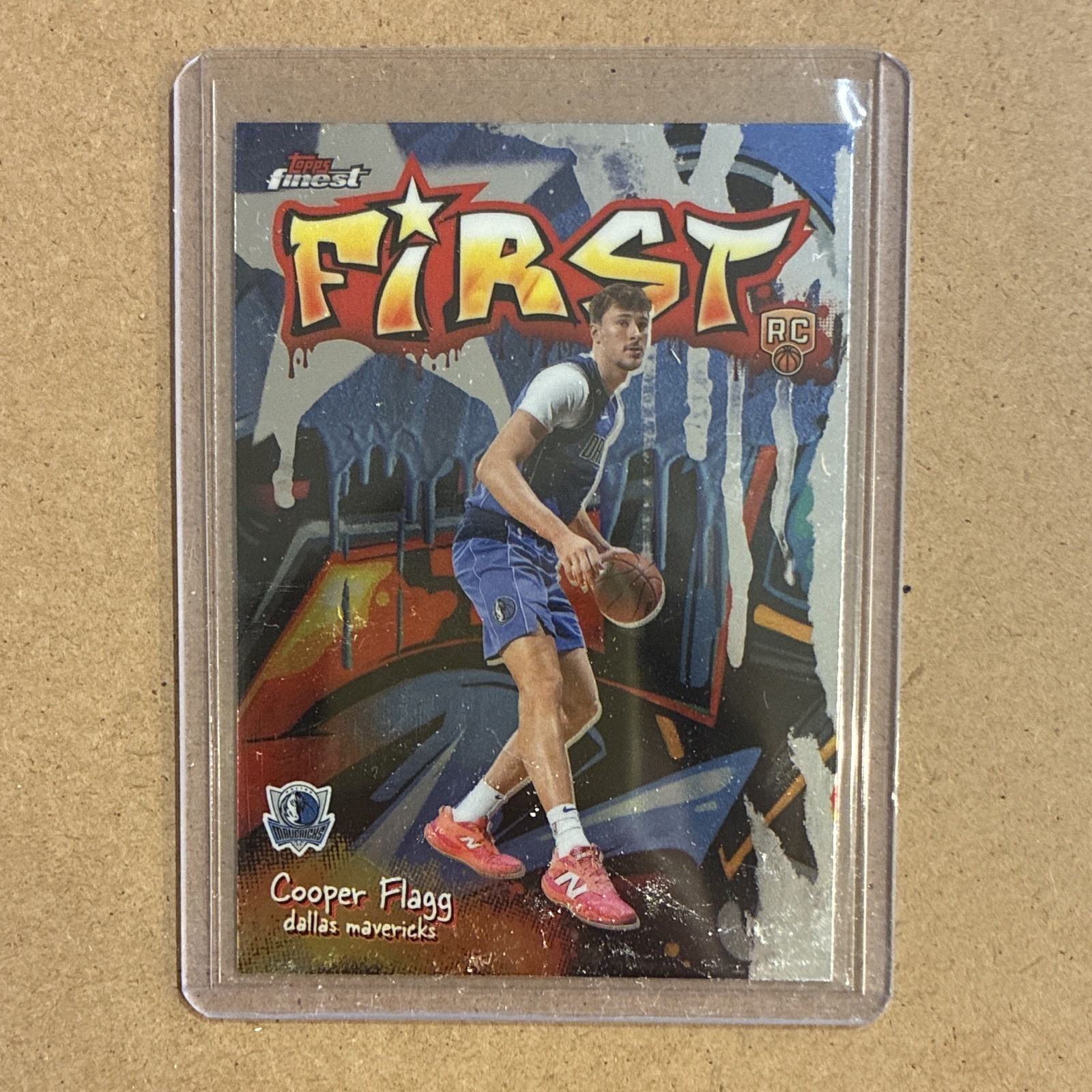 Topps Finest 2025-26 Cooper Flagg First Insert #F-1 Dallas Mavericks RC